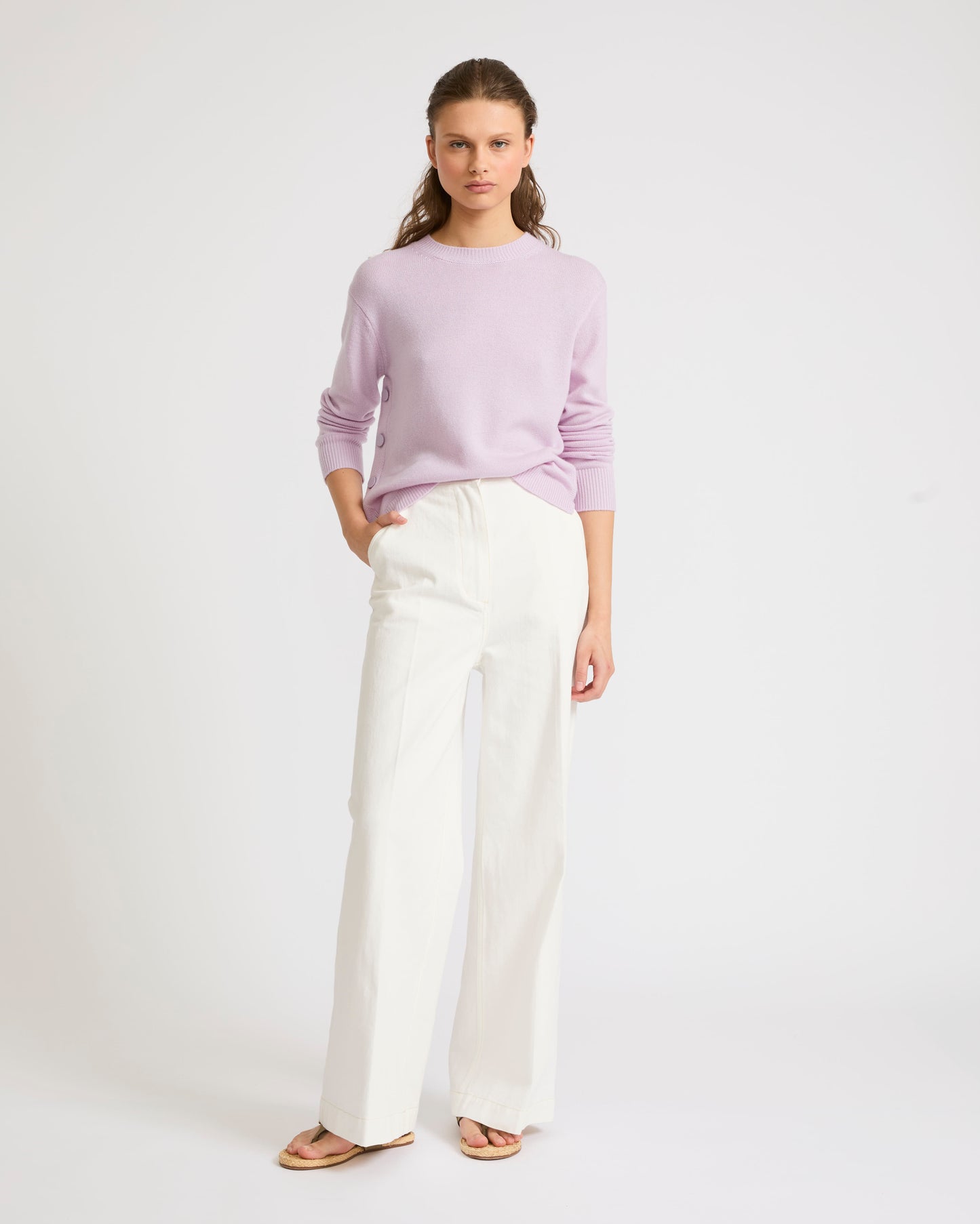Private sale - Wide- Leg denim trousers -Yves Salomon