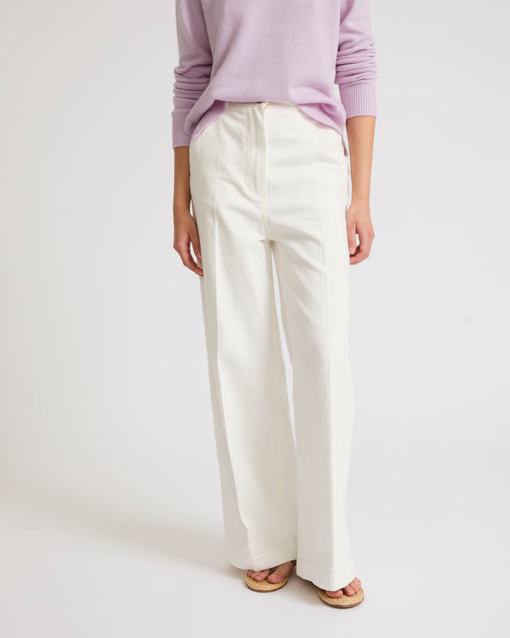 Private sale - Wide- Leg denim trousers -Yves Salomon