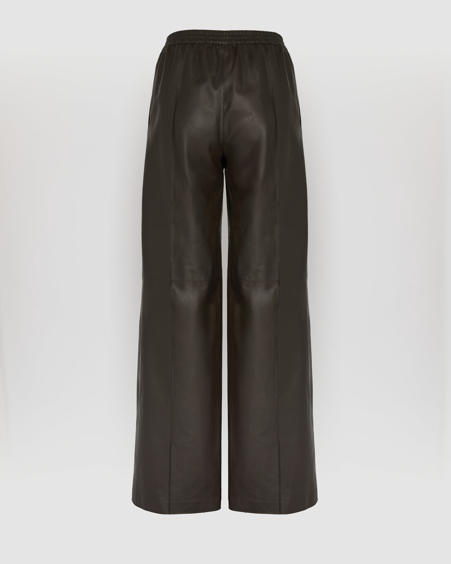 Fine lamb leather loose trousers - Yves Salomon