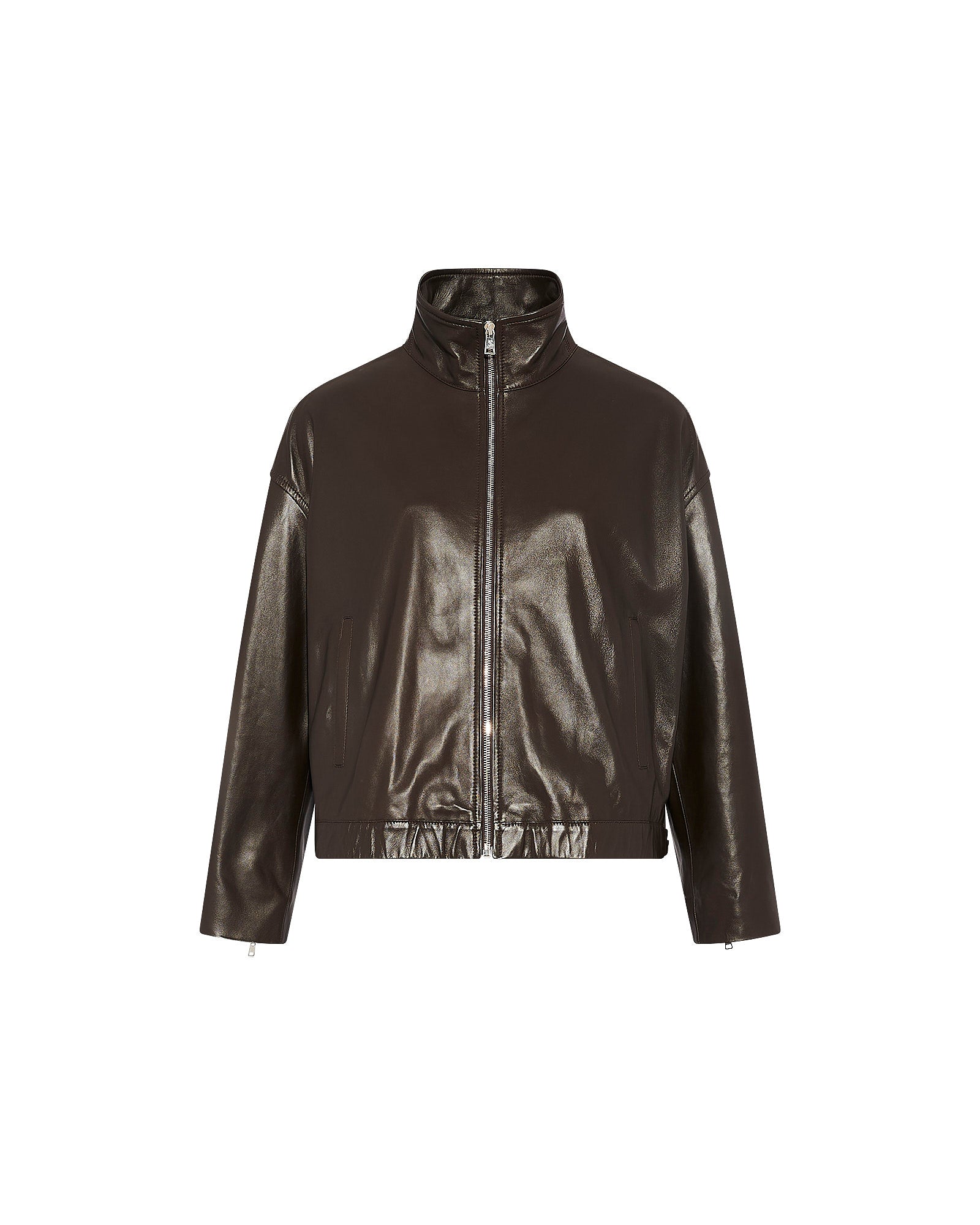 Lamb leather blouson - Yves Salomon