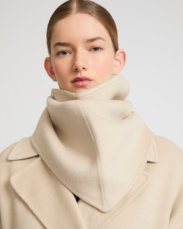 Cashmere wool scarf - beige - Yves Salomon