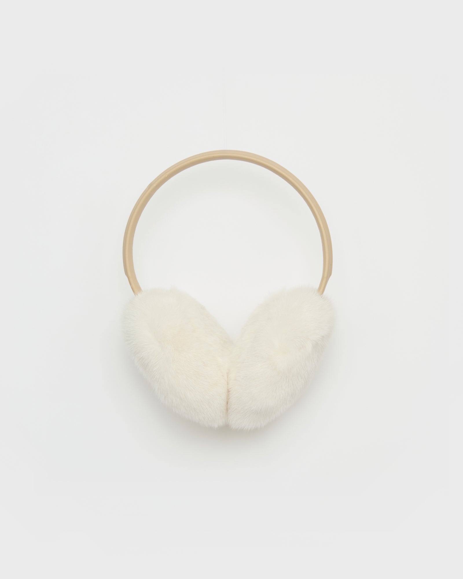 Mink fur earmuffs -Yves Salomon