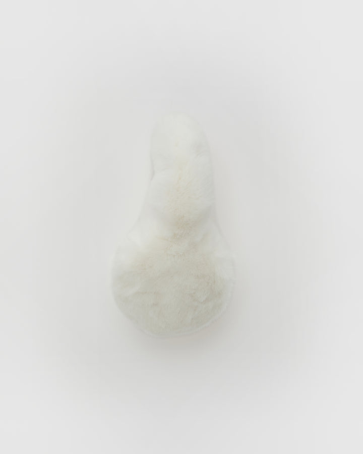 Rex rabbit fur earmuffs