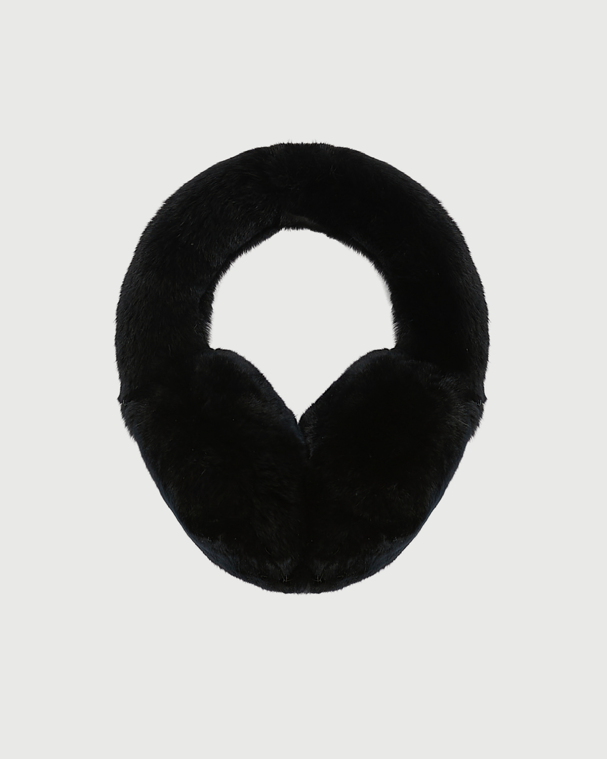 Rex rabbit fur earmuffs - Yves Salomon - New Fall Winter Collection