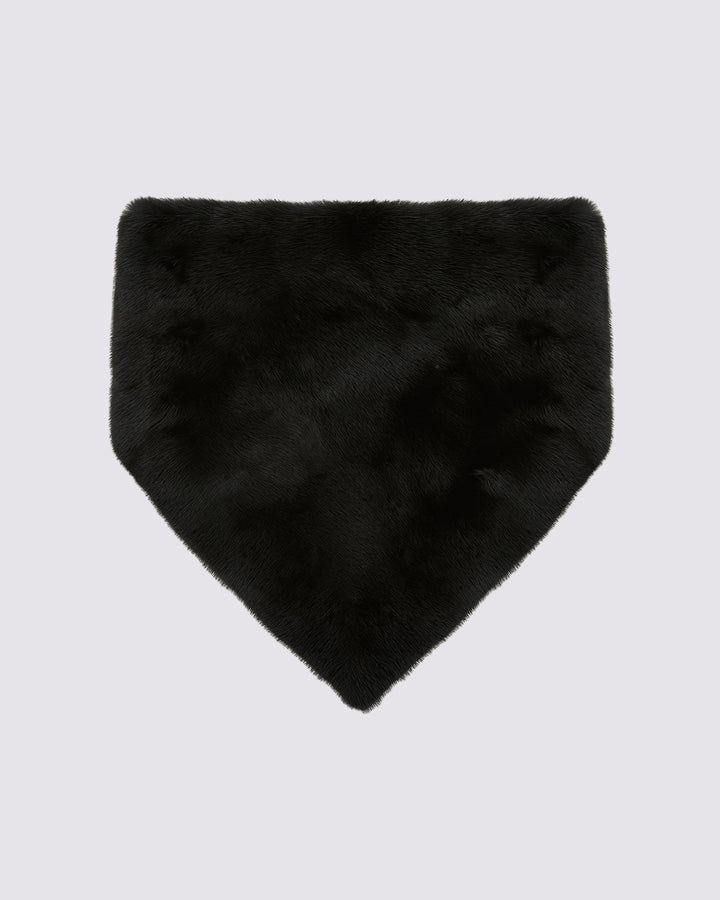 Mink fur bandana
