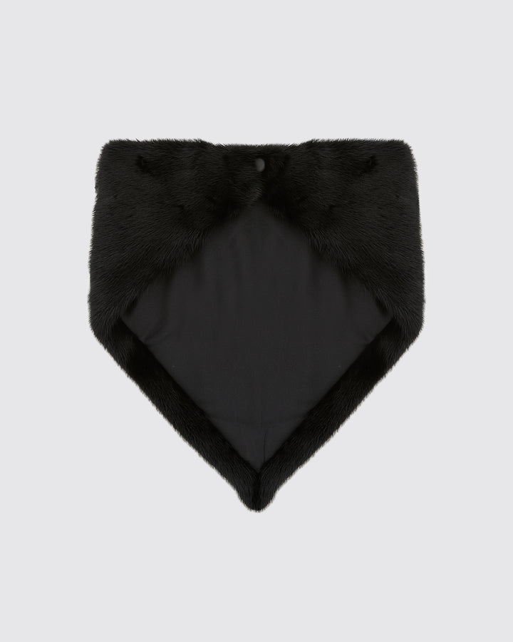 Mink fur bandana