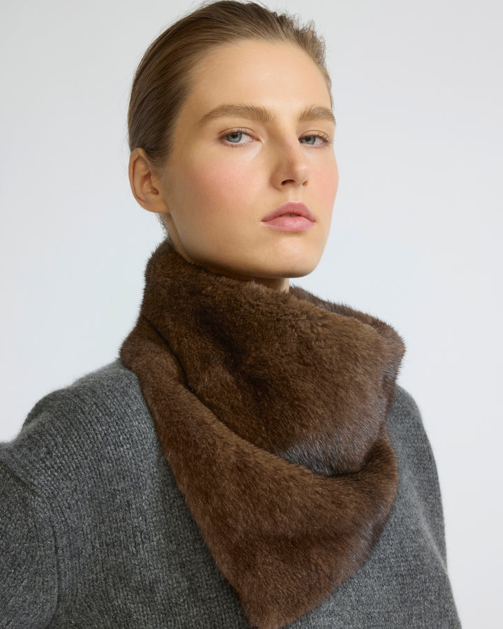 Mink fur bandana - Yves Salomon - New Fall/Winter Collection