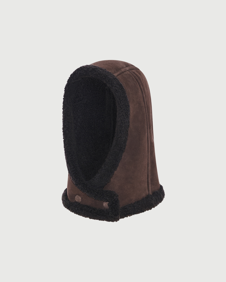 Curly Merino lambskin hood - Yves Salomon - New Fall Winter Collection