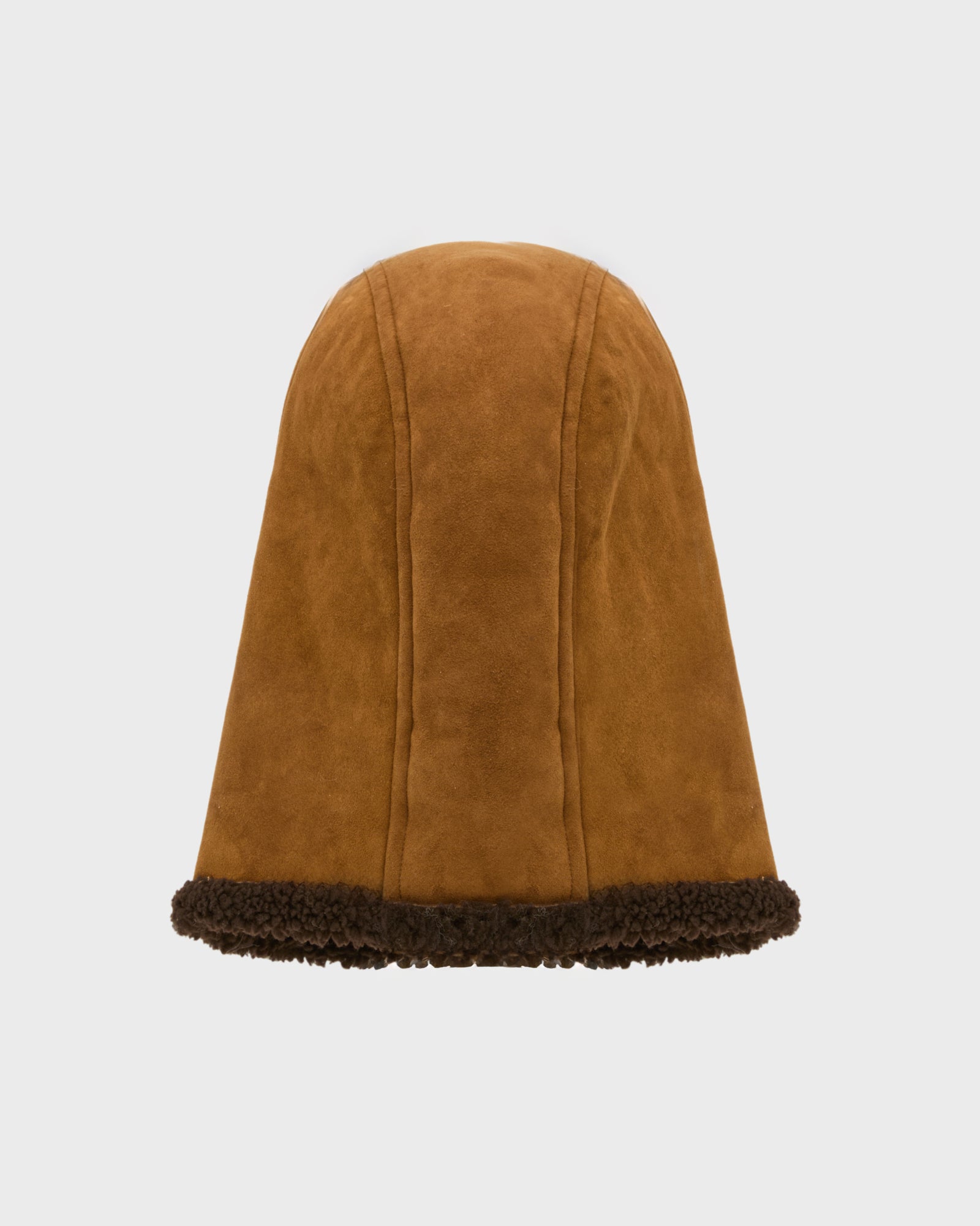 Curly Merino lambskin hood -Yves Salomon