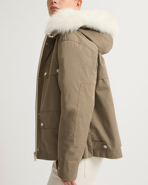 HYKE M-43 FILED PARKA LINER COAT カーキ HYKE M-43 FILED PARKA LINER 有ろ COAT カーキ