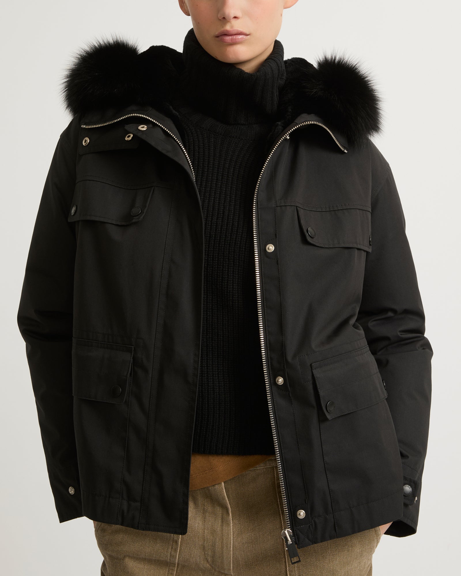 ジャケット・アウター y2k fur camouflage parker Y2K Ecko Unltd Men Puffer Jacket Hooded Fur Gray Camo Full