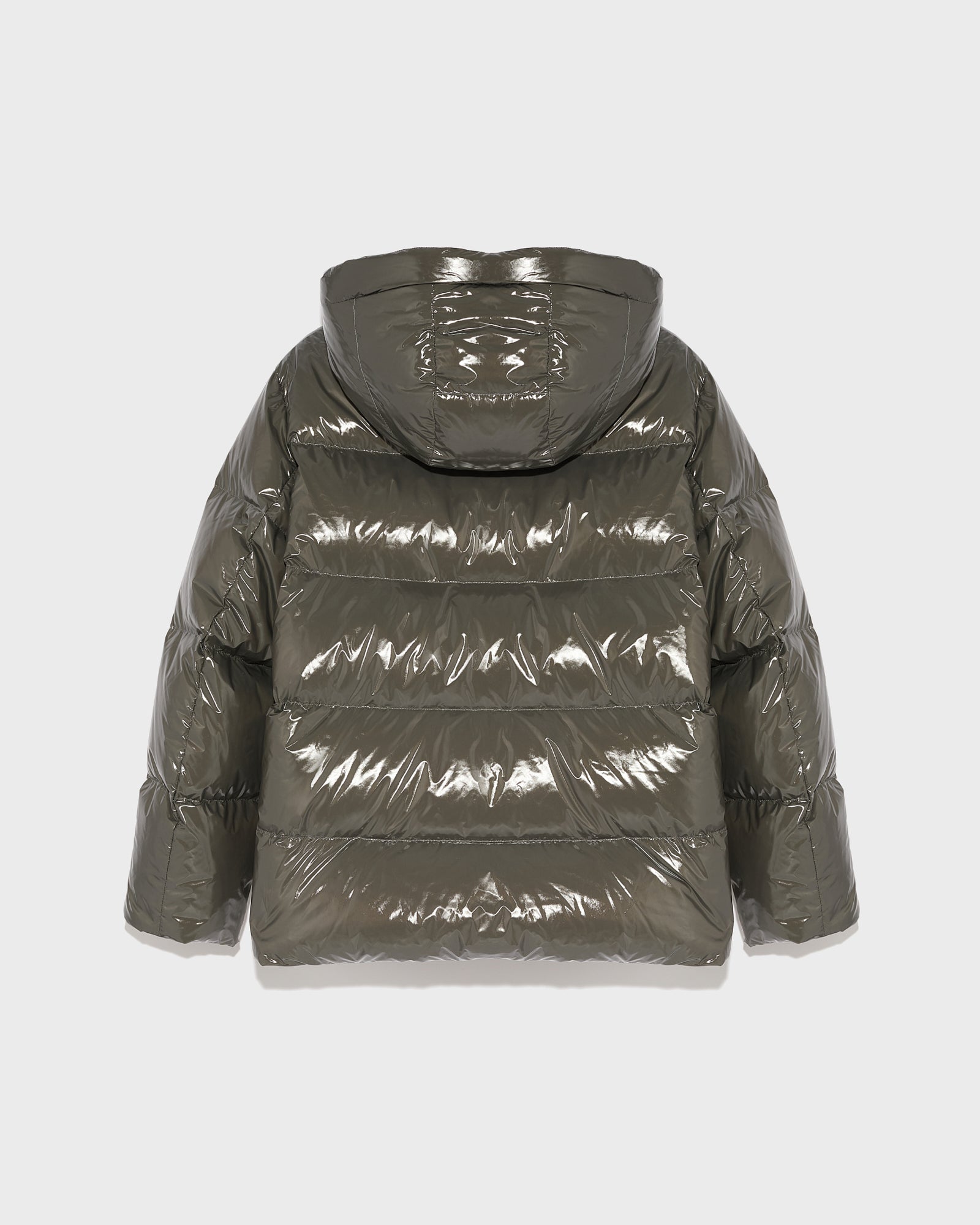 ダウンジャケット・コート KHRISJOY Beige nylon down jacket (KWF24R0624NY0002 CHA001) Khrisjoy Beige Nylon Down Jacket | italist