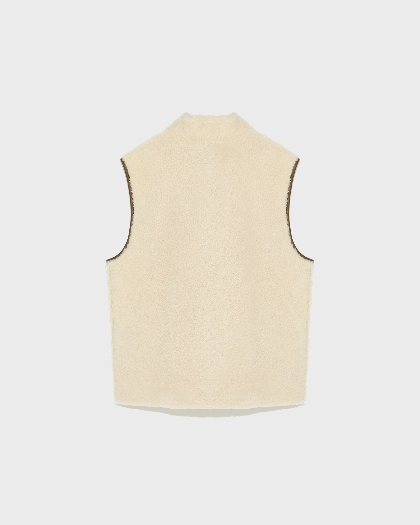 Winter sale & boxing day Yves Salomon -Reversible shearling fleece gilet