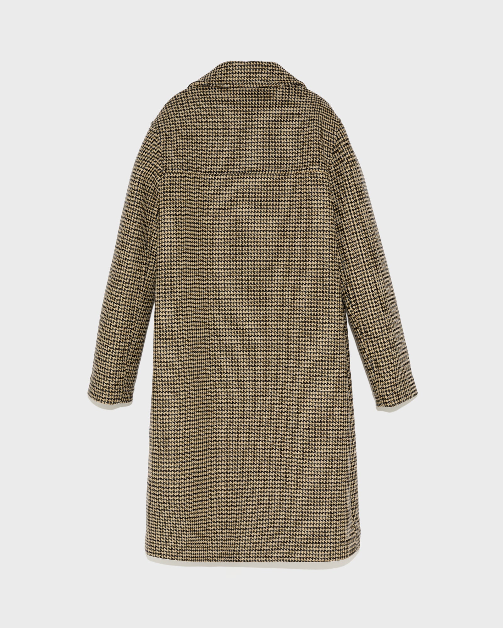 トレンチコート SAHARIENNE OVERCOAT IN SUSTAINABLE COTTON AND WOOL Cotton Patchwork Trench Coat by Junya Watanabe- La Garçonne