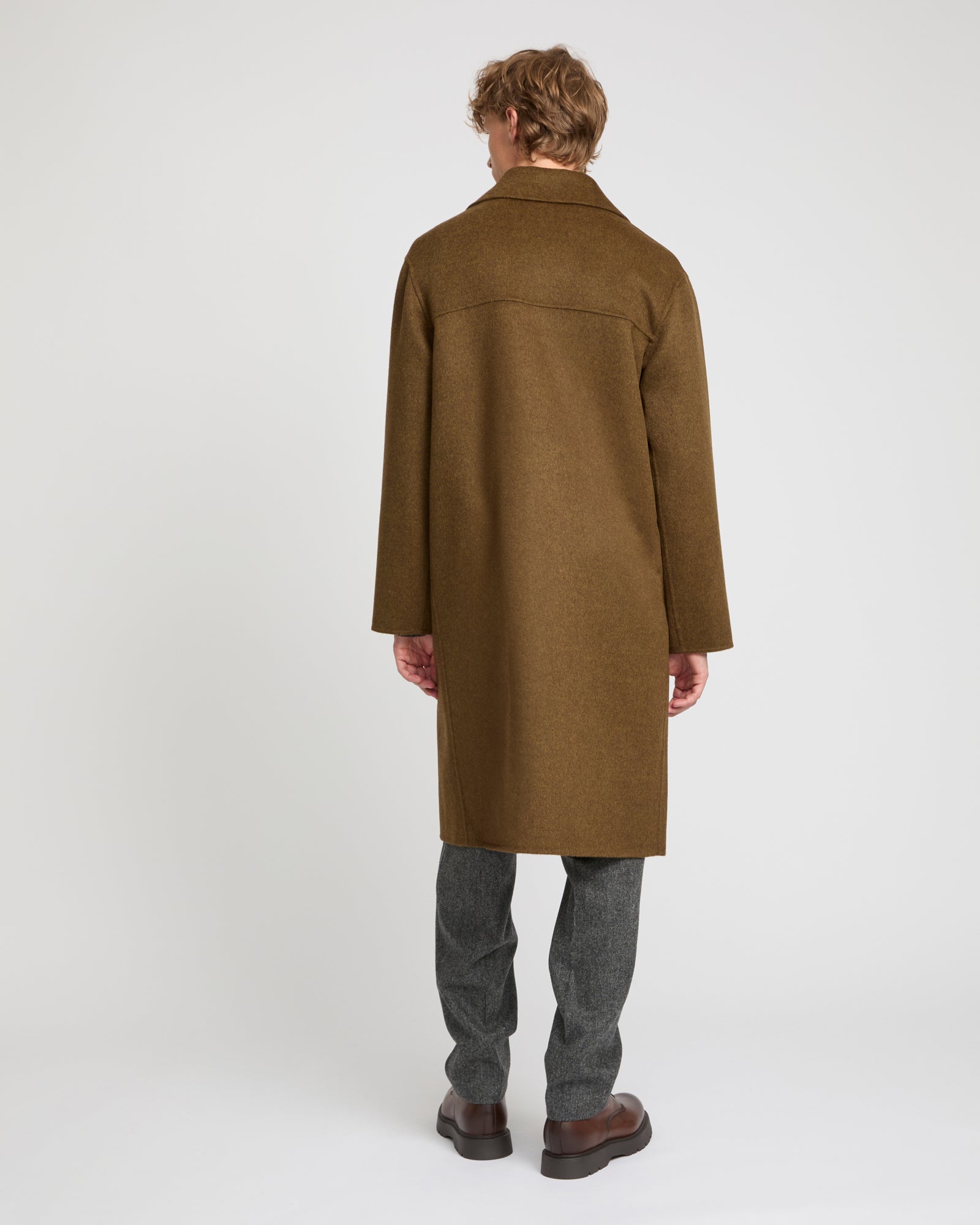 ジャケット・アウター 90s Men's Bigi wool cashmere coat brown ジャケット・アウター 90s Men's Bigi wool cashmere coat brown