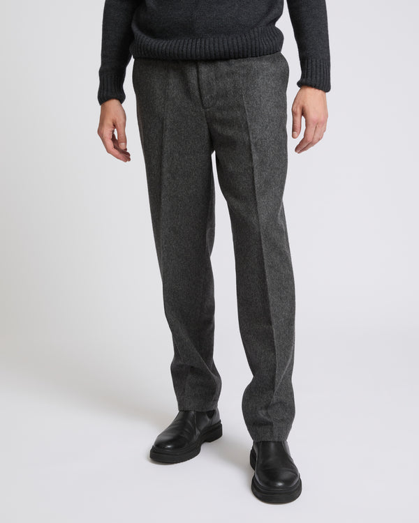 Wool chino trousers-Yves salomon-Winter sale & boxing day