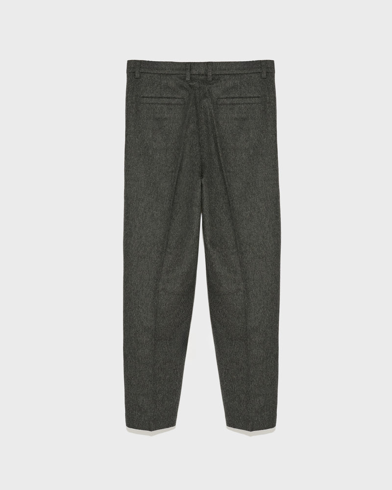 Wool chino trousers - grey - Yves Salomon