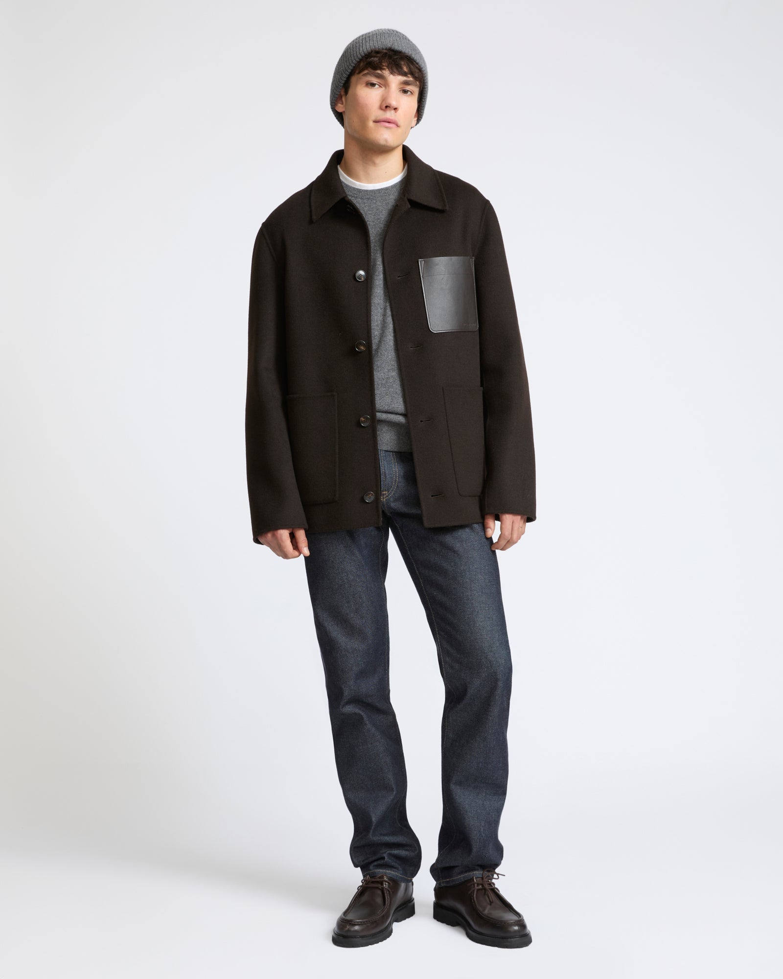 New Fall Winter Men's Collection — Parkas, Shearling & Leather