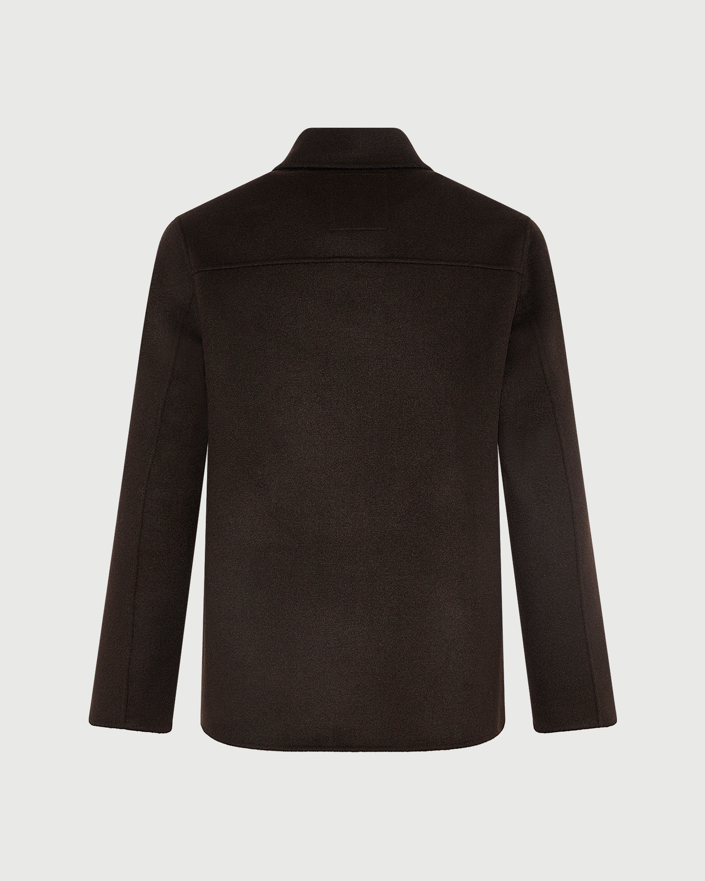 Workwear jacket in double-sided wool-cashmere fabric - Yves Salomon - New Fall Winter Collection