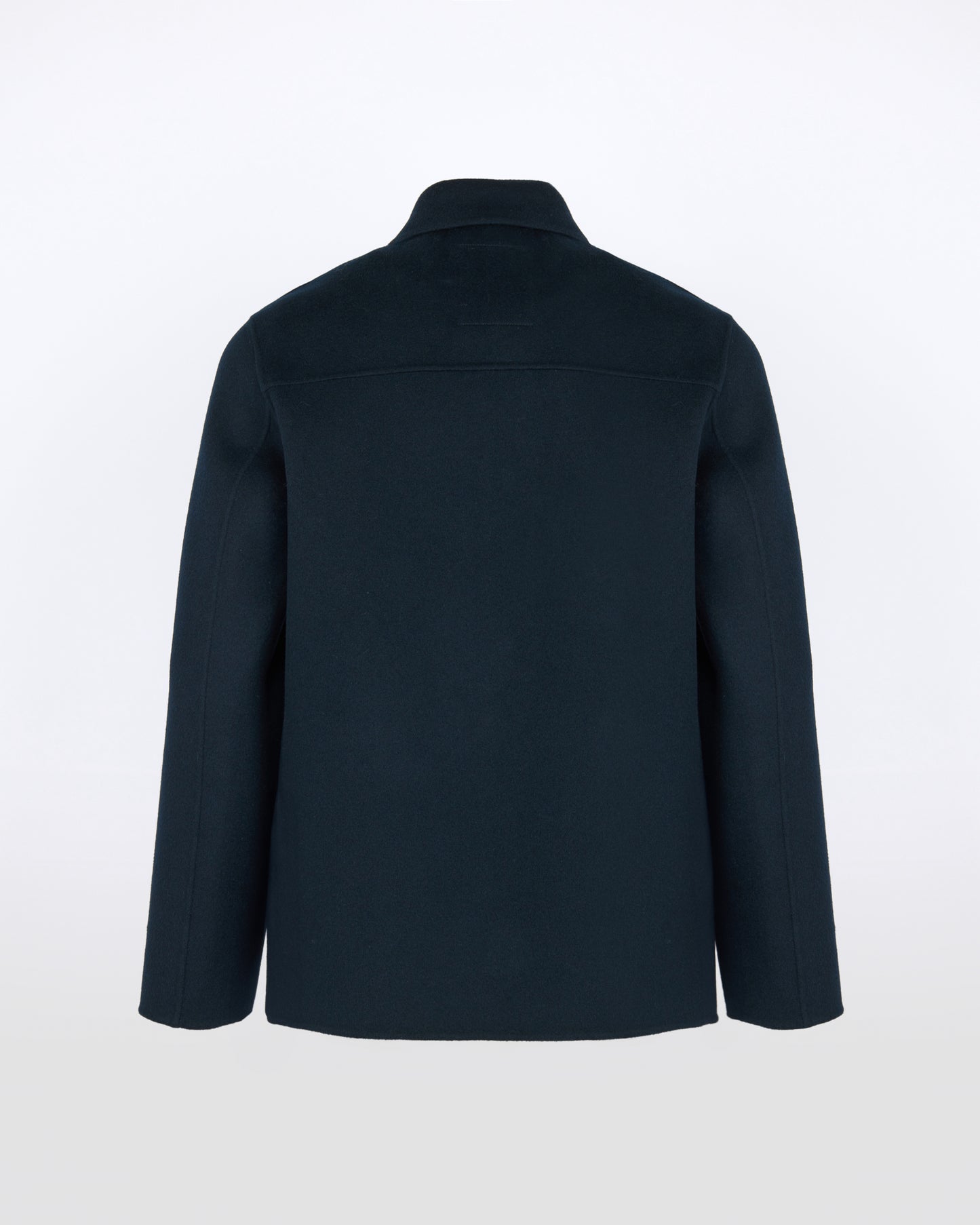 Workwear jacket in double-sided wool-cashmere fabric - Yves Salomon - New Fall/Winter Collection