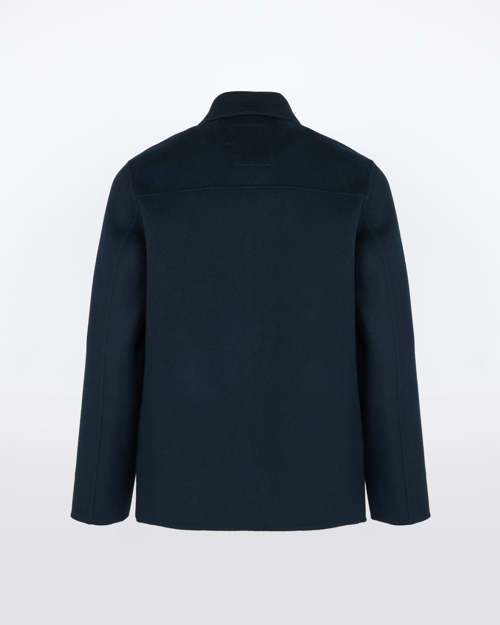 Workwear jacket in double-sided wool-cashmere fabric - Yves Salomon - New Fall/Winter Collection