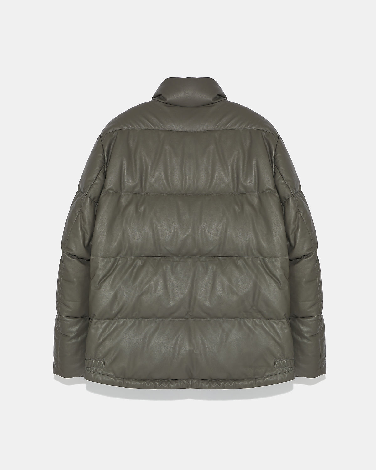 【イヴ サロモン】OVERSIZED DOWN JACKET (3WAY) Leather down jacket - grey - Yves Salomon Men – Yves Salomon US