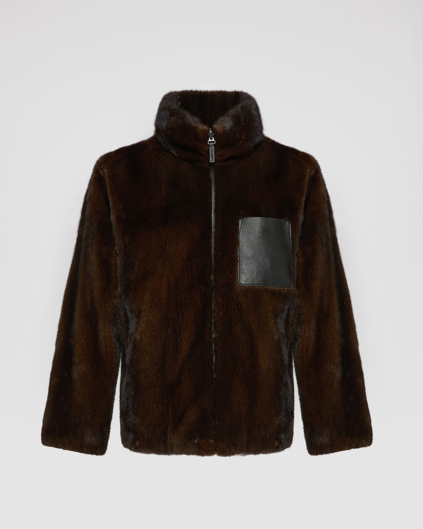 Reversible mink fur fleece jacket - Yves Salomon