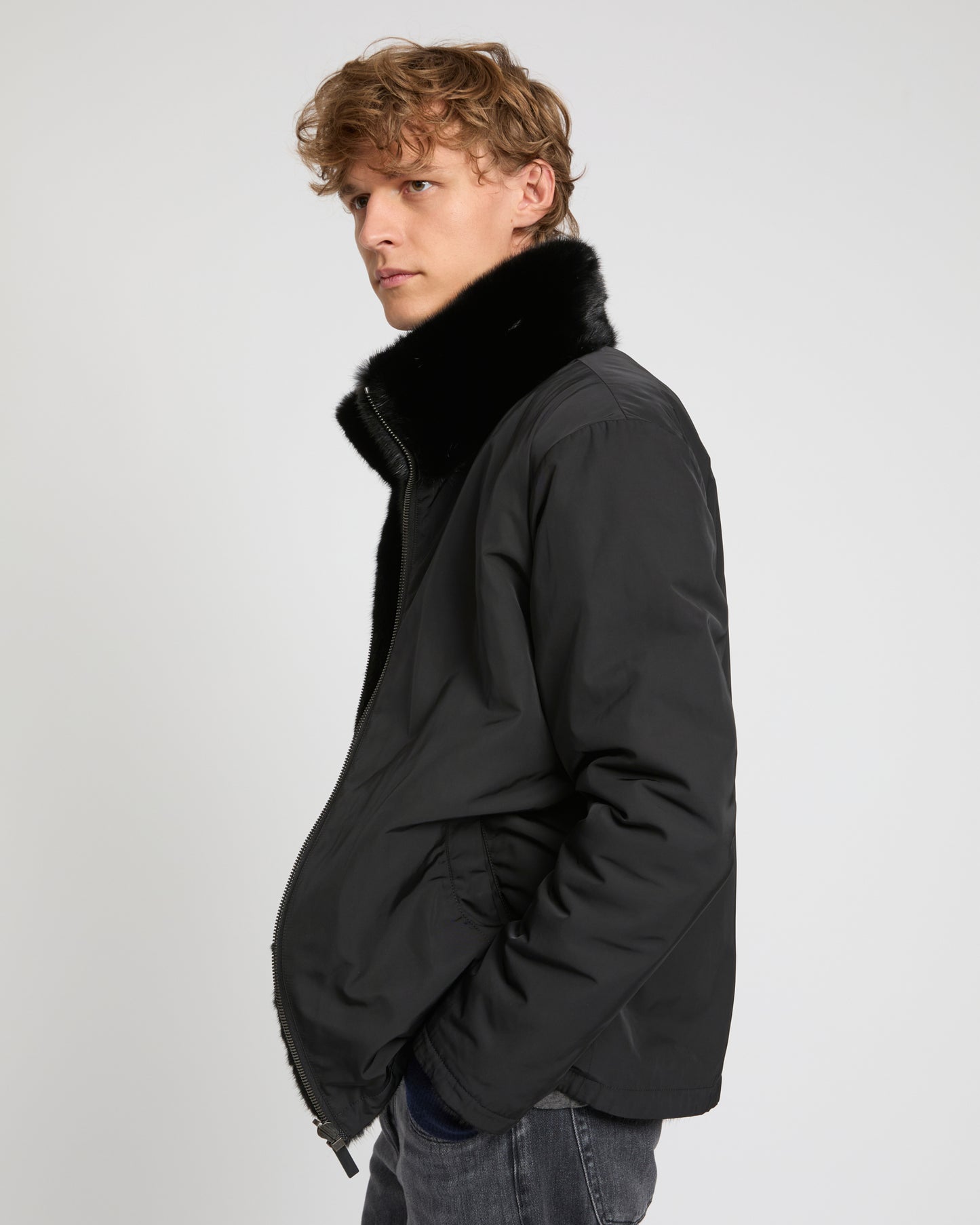 VESTE 71CM -Yves Salomon