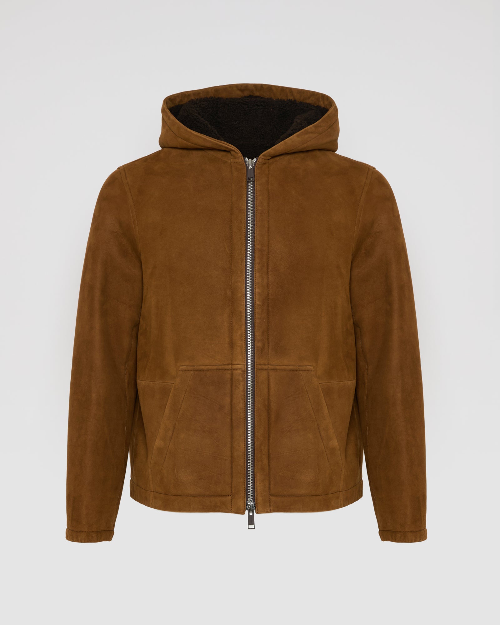 Suede lambskin shearling parka - Yves Salomon
