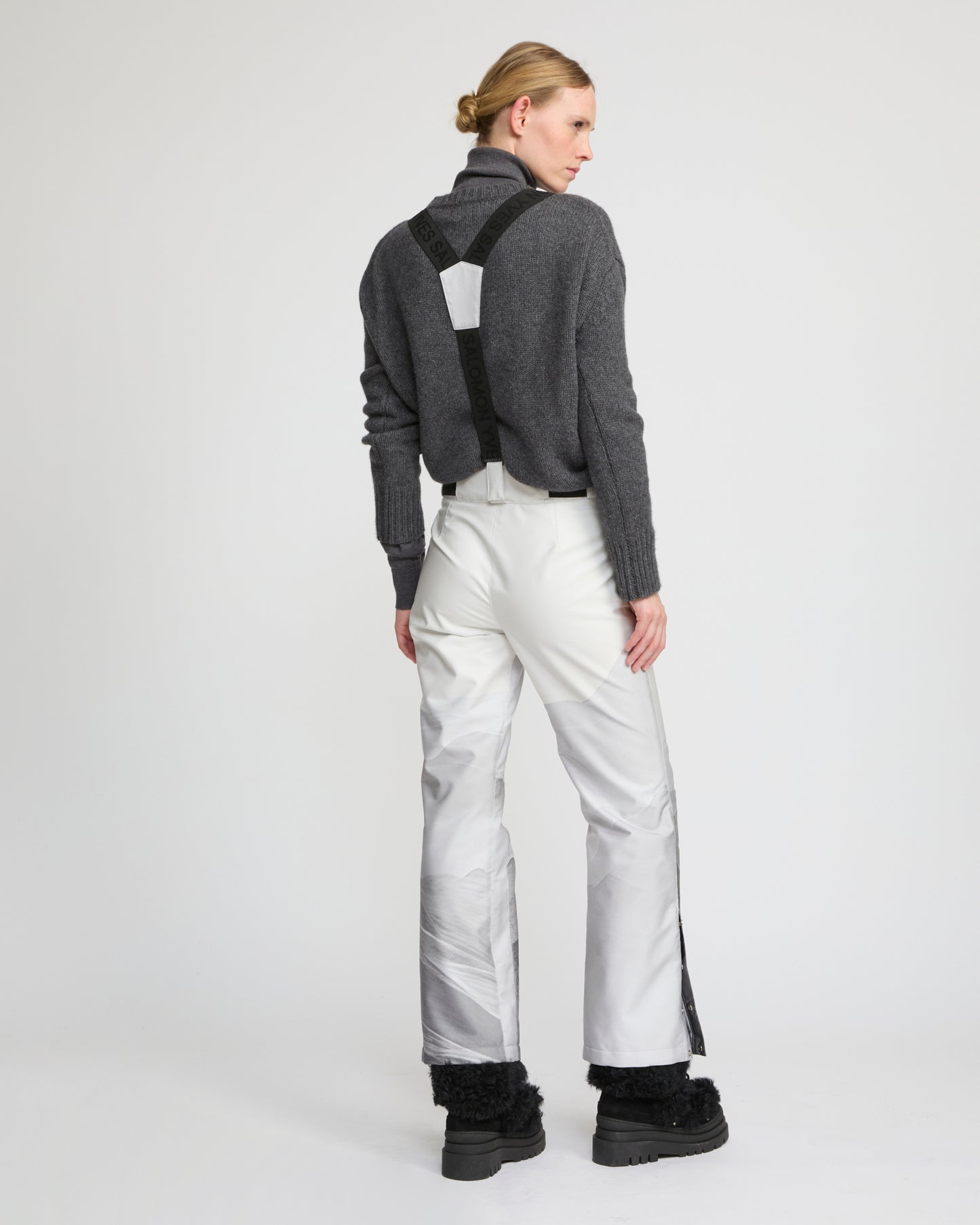 Wide leg ski trousers - Yves Salomon