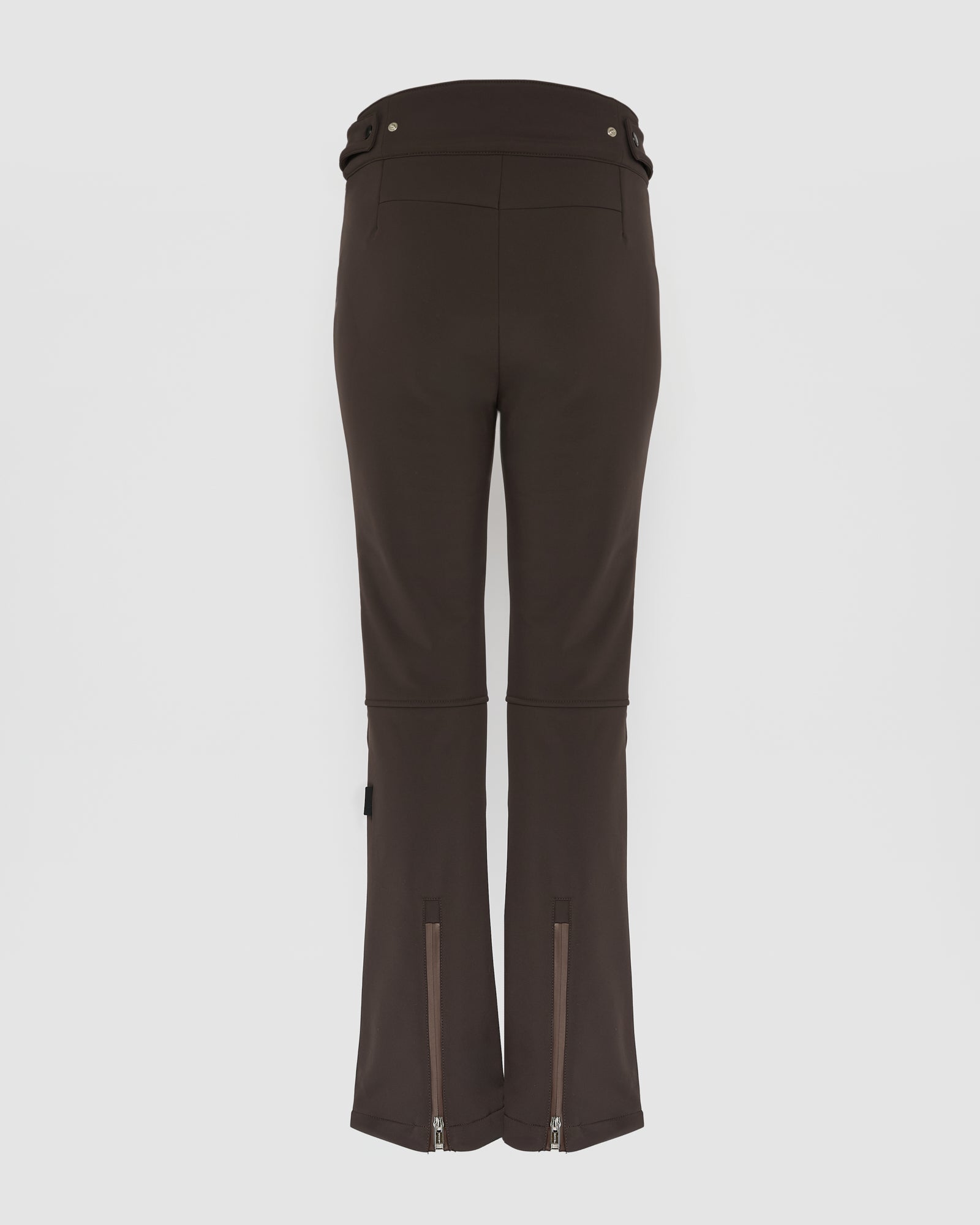 Softshell fabric flared fitted ski trousers - Yves Salomon