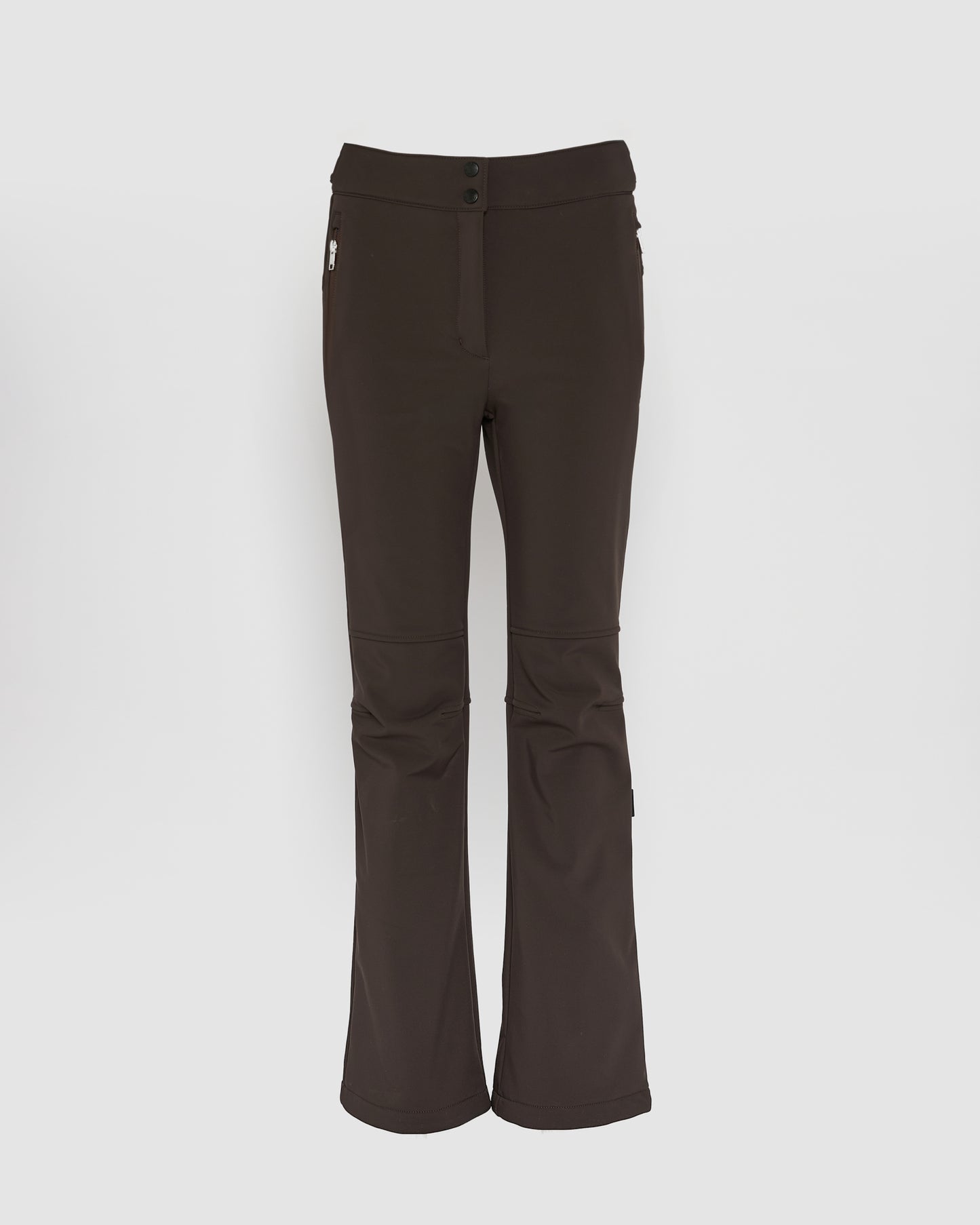 Softshell fabric flared fitted ski trousers - Yves Salomon
