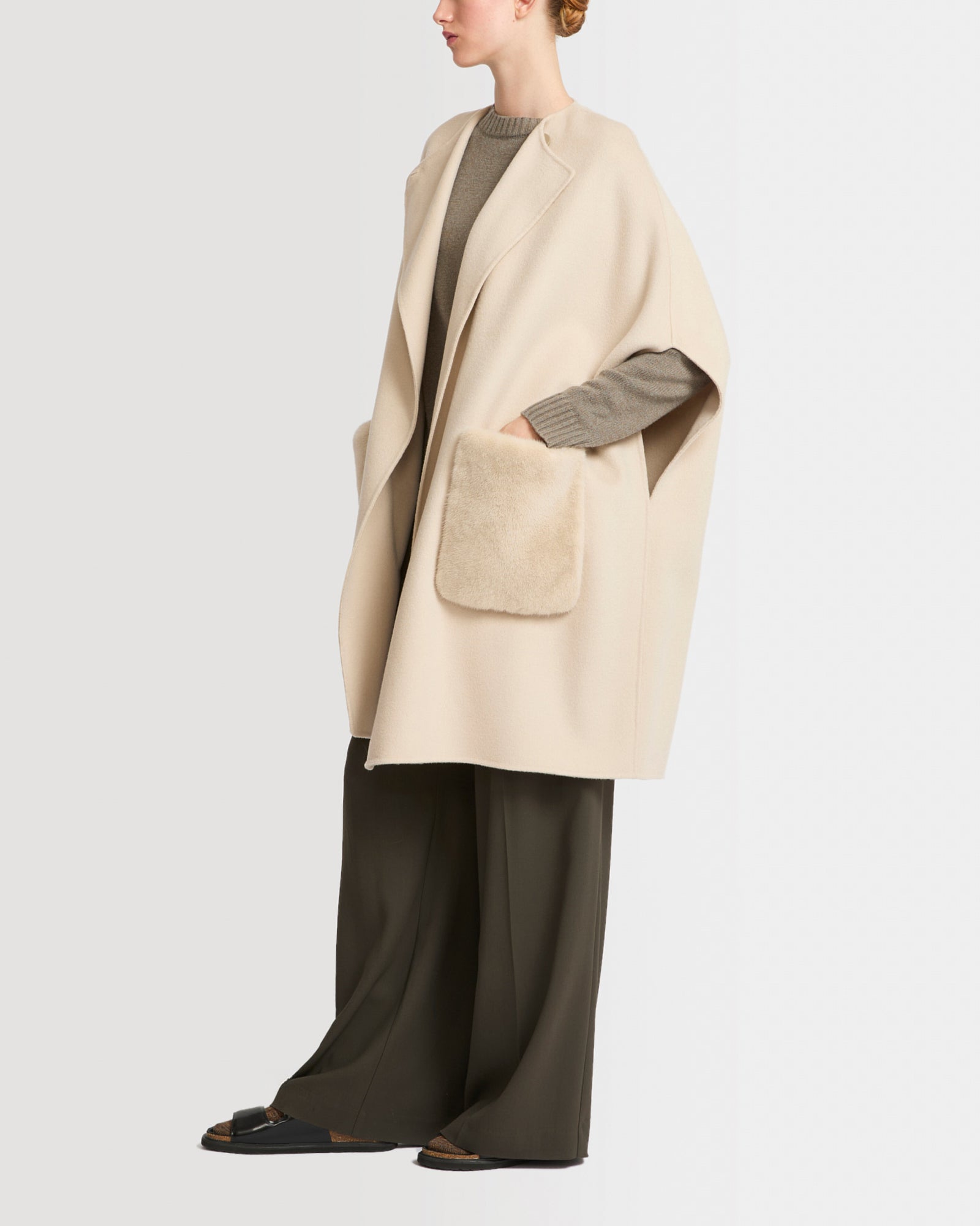 【OUNCE】 cashmere half handmade coat image_125cd71c-2d3e-4f75-a472-