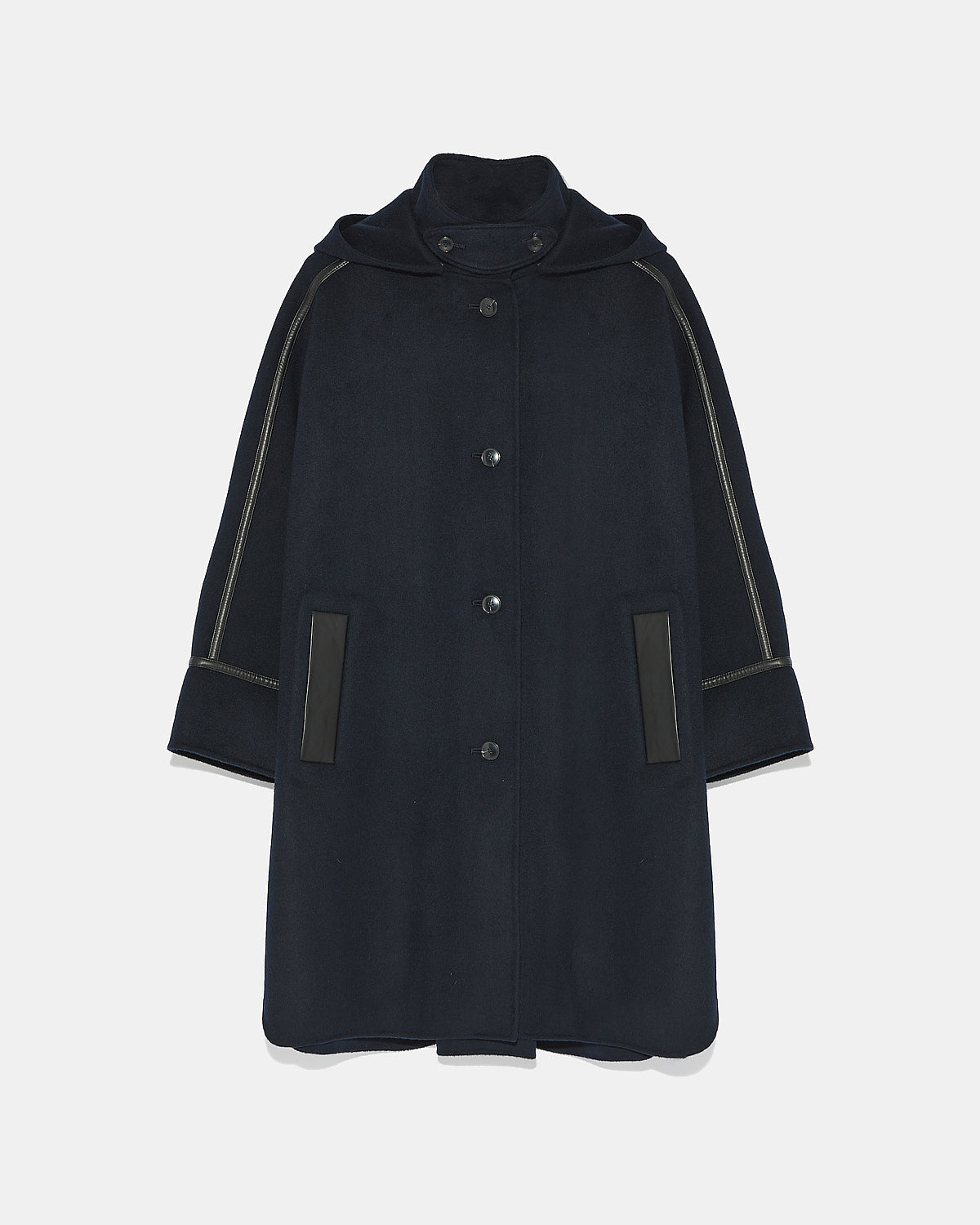 Double-sided cashmere blend hooded cape-Yves salomon-Winter sale & boxing day