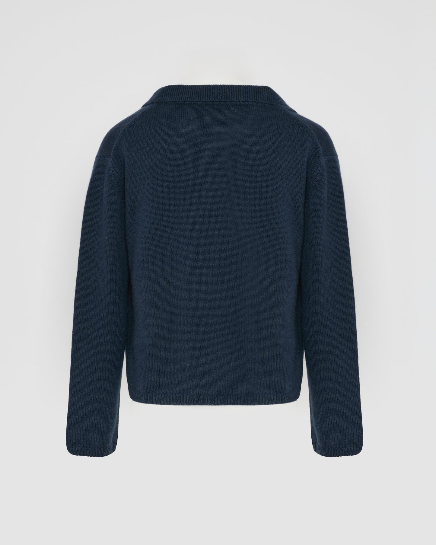 V-neck wool and cashmere sweater - Yves Salomon