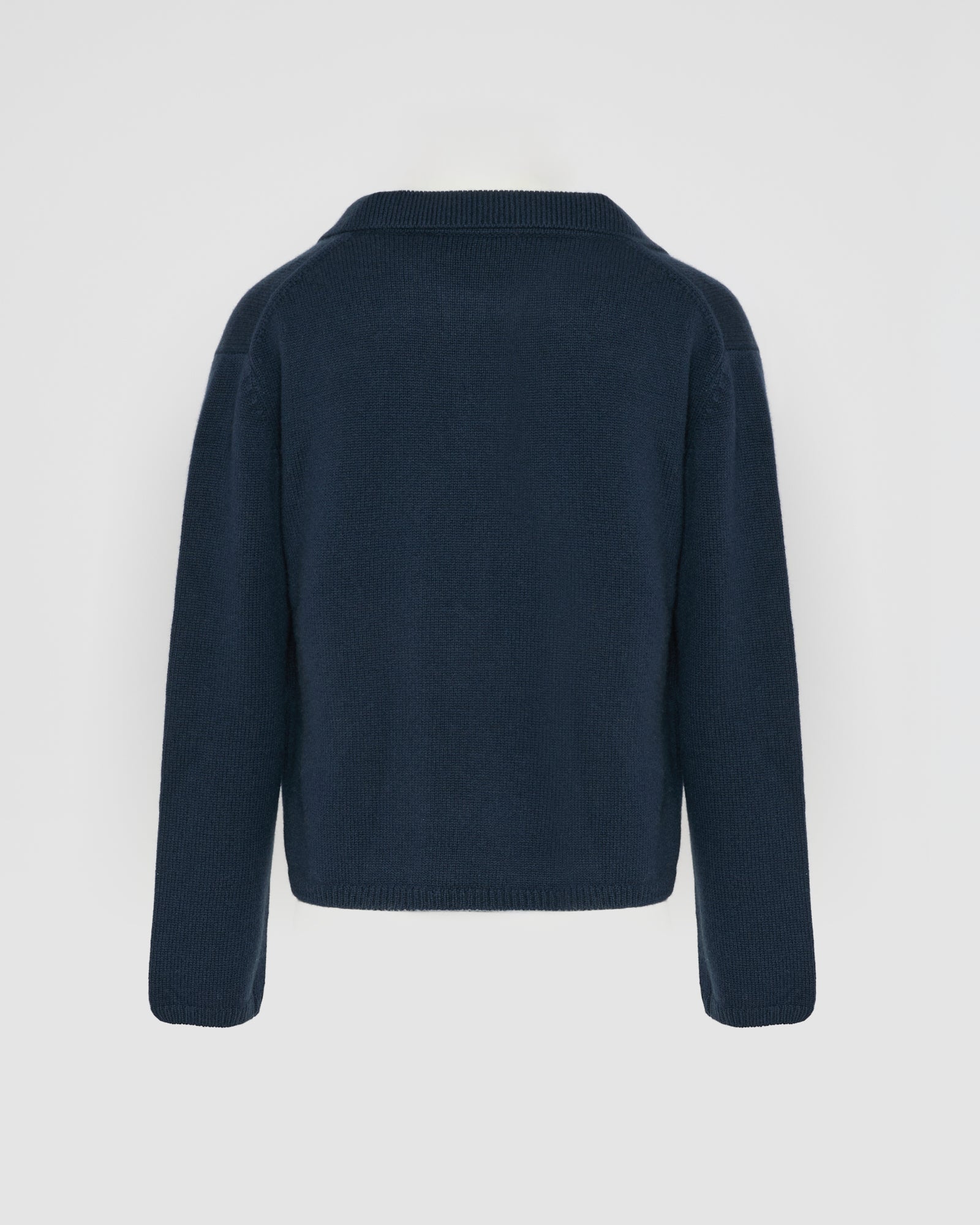V-neck wool and cashmere sweater - Yves Salomon
