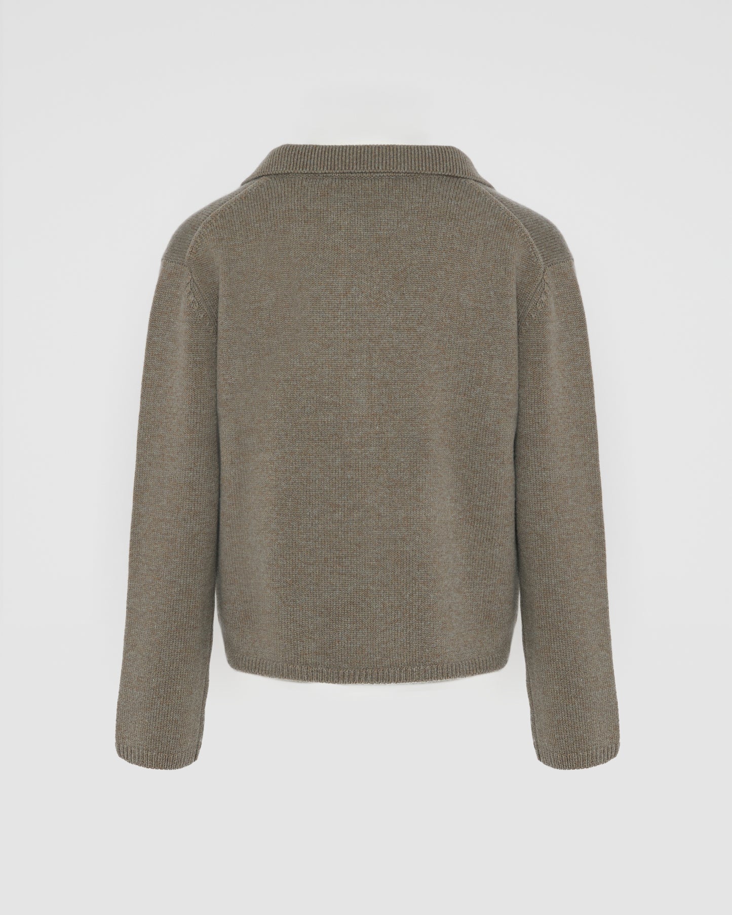 V-neck wool and cashmere sweater - Yves Salomon