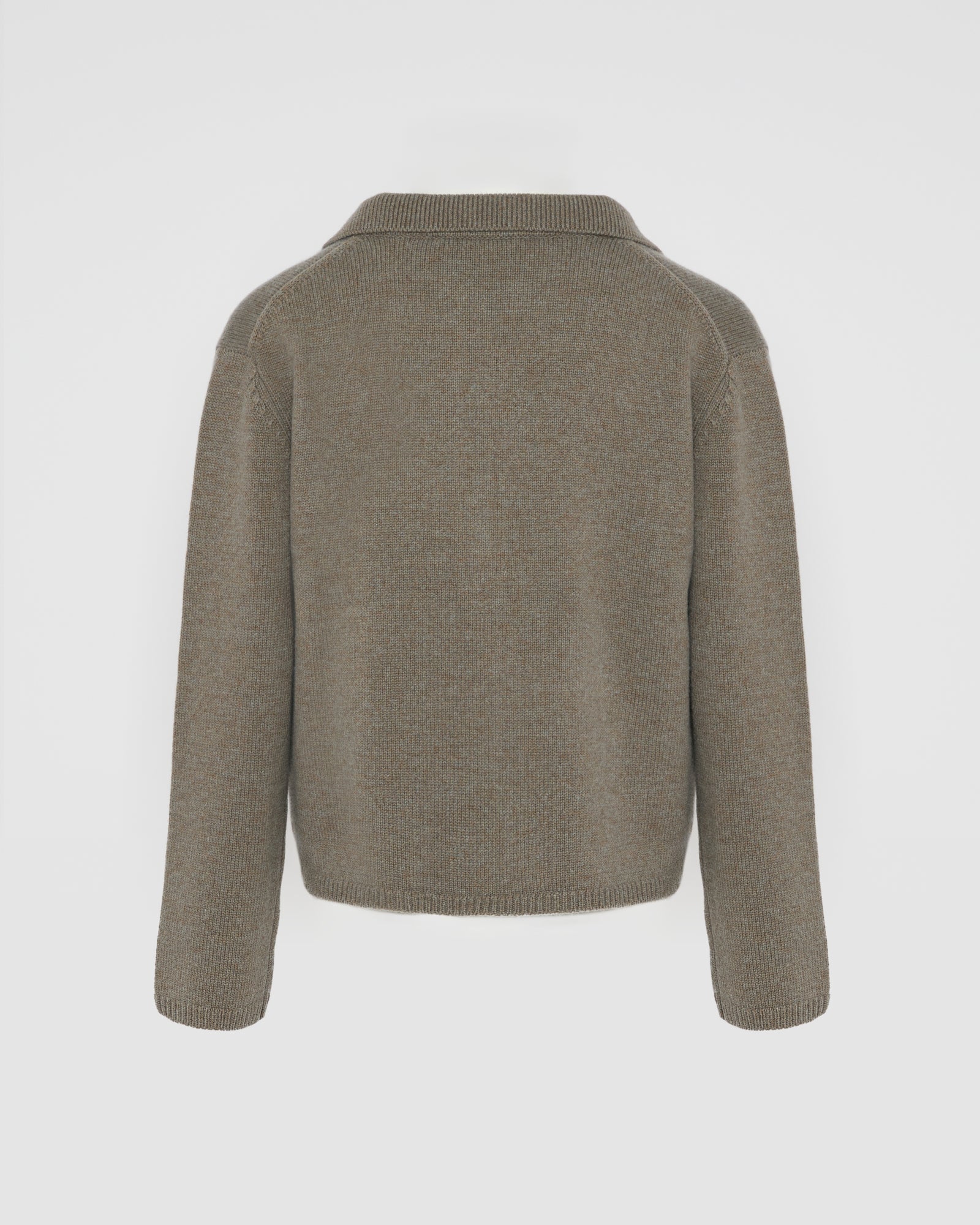 V-neck wool and cashmere sweater - Yves Salomon