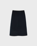 Double-sided cashmere blend skirt