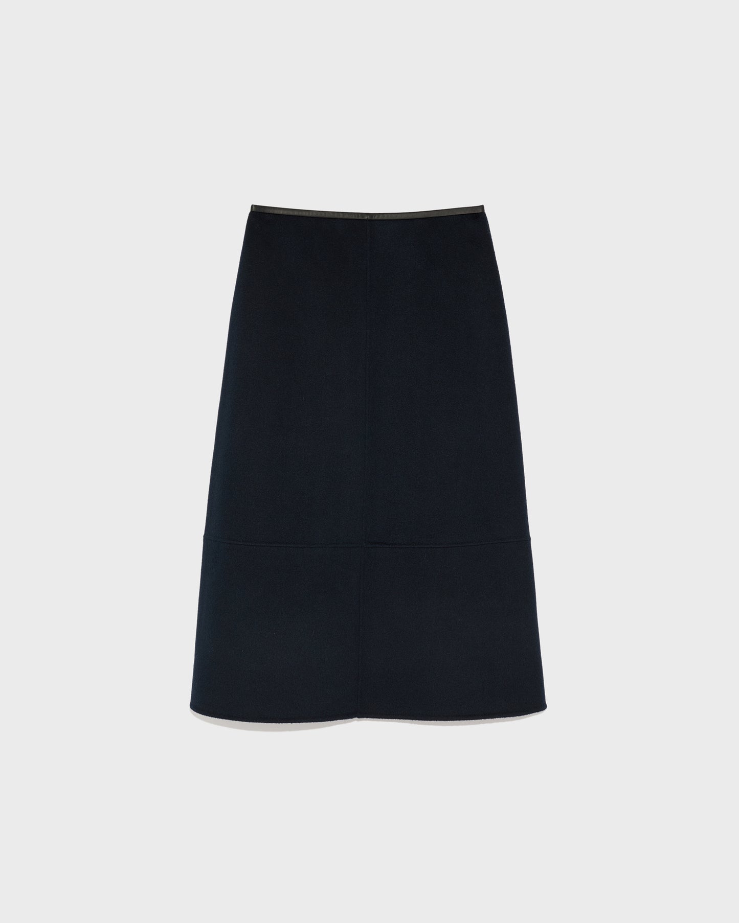 Double-sided cashmere blend skirt-Yves salomon-Winter sale & boxing day