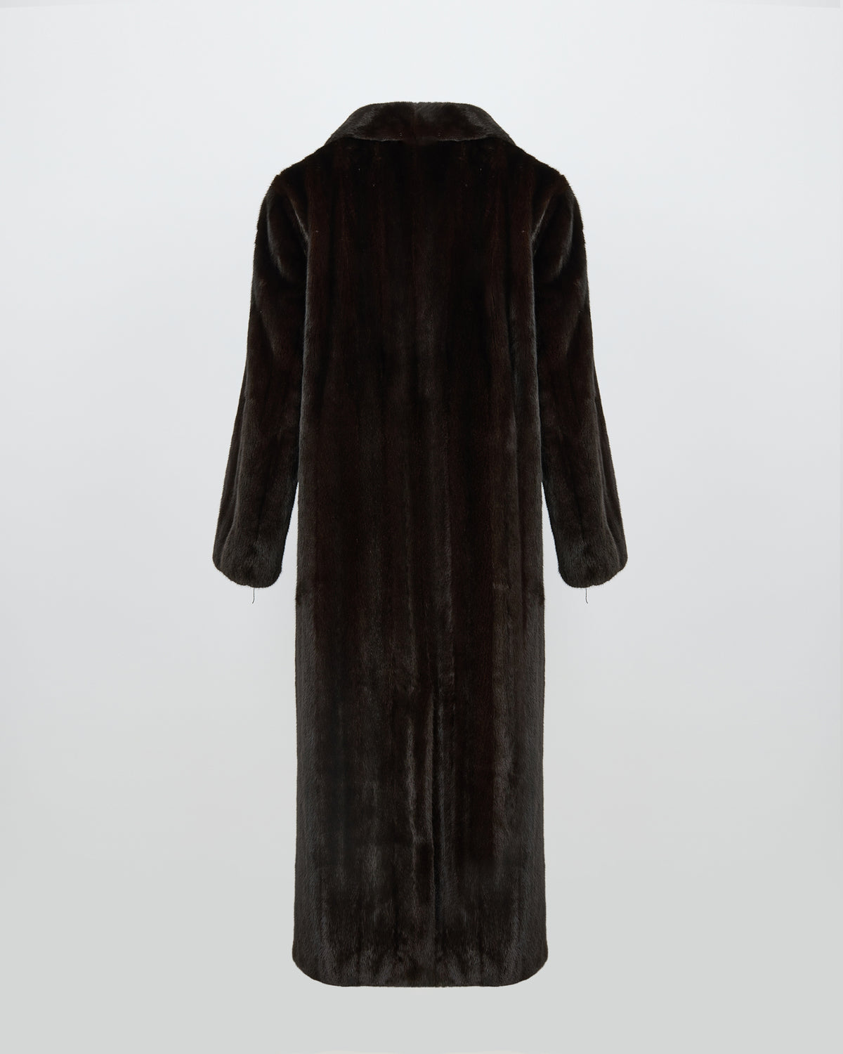 Long coat in long-haired mink fur - Yves Salomon - New Fall/Winter Collection