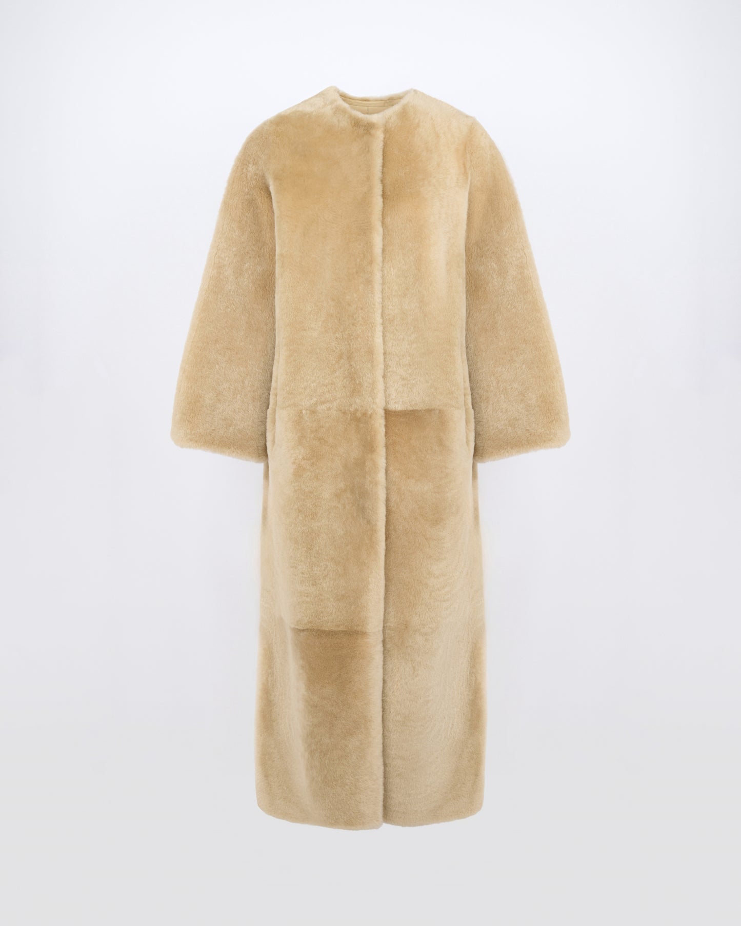 Extra long lambskin shearling coat - Yves Salomon - New Fall/Winter Collection