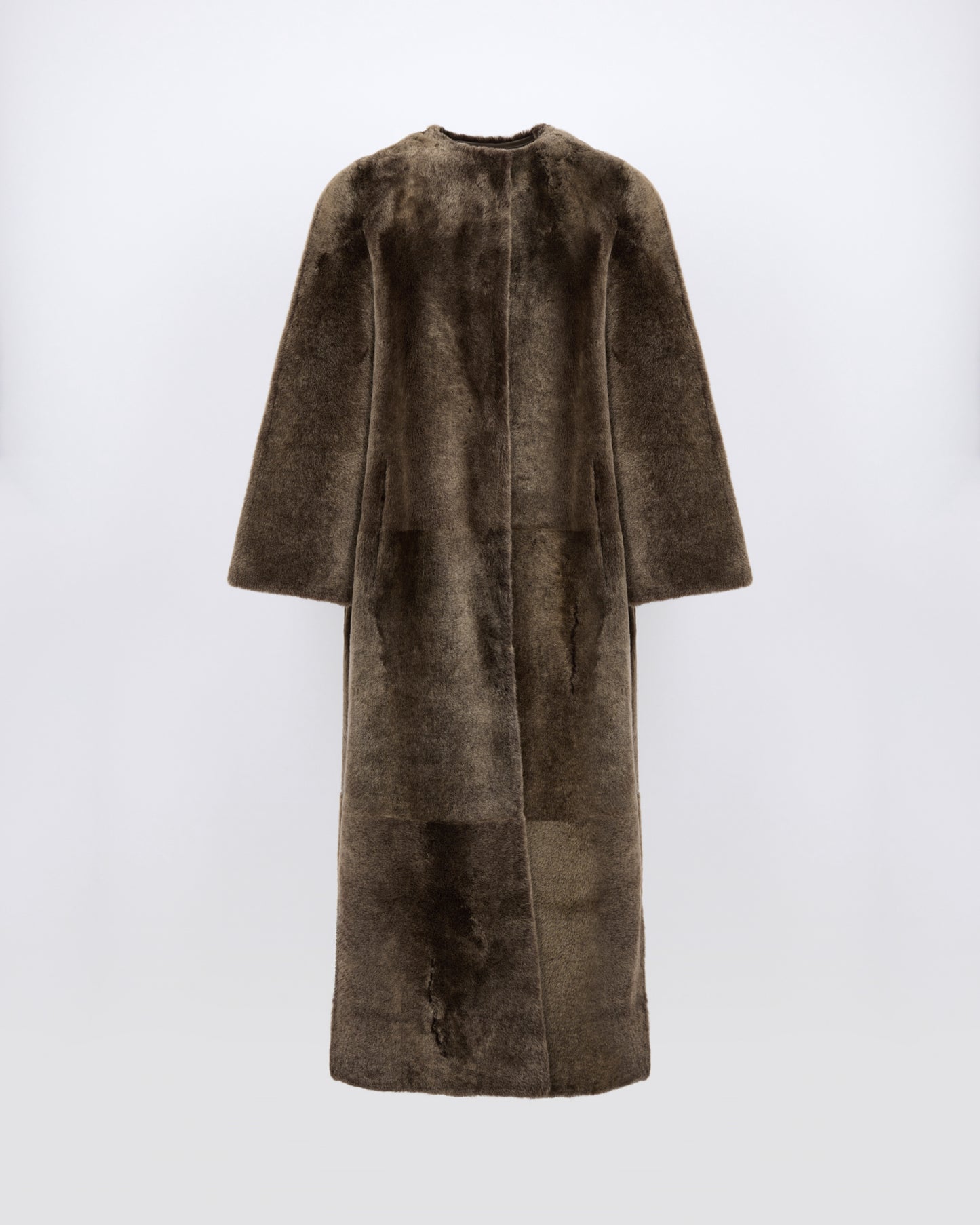 Extra long lambskin shearling coat - Yves Salomon - New Fall/Winter Collection