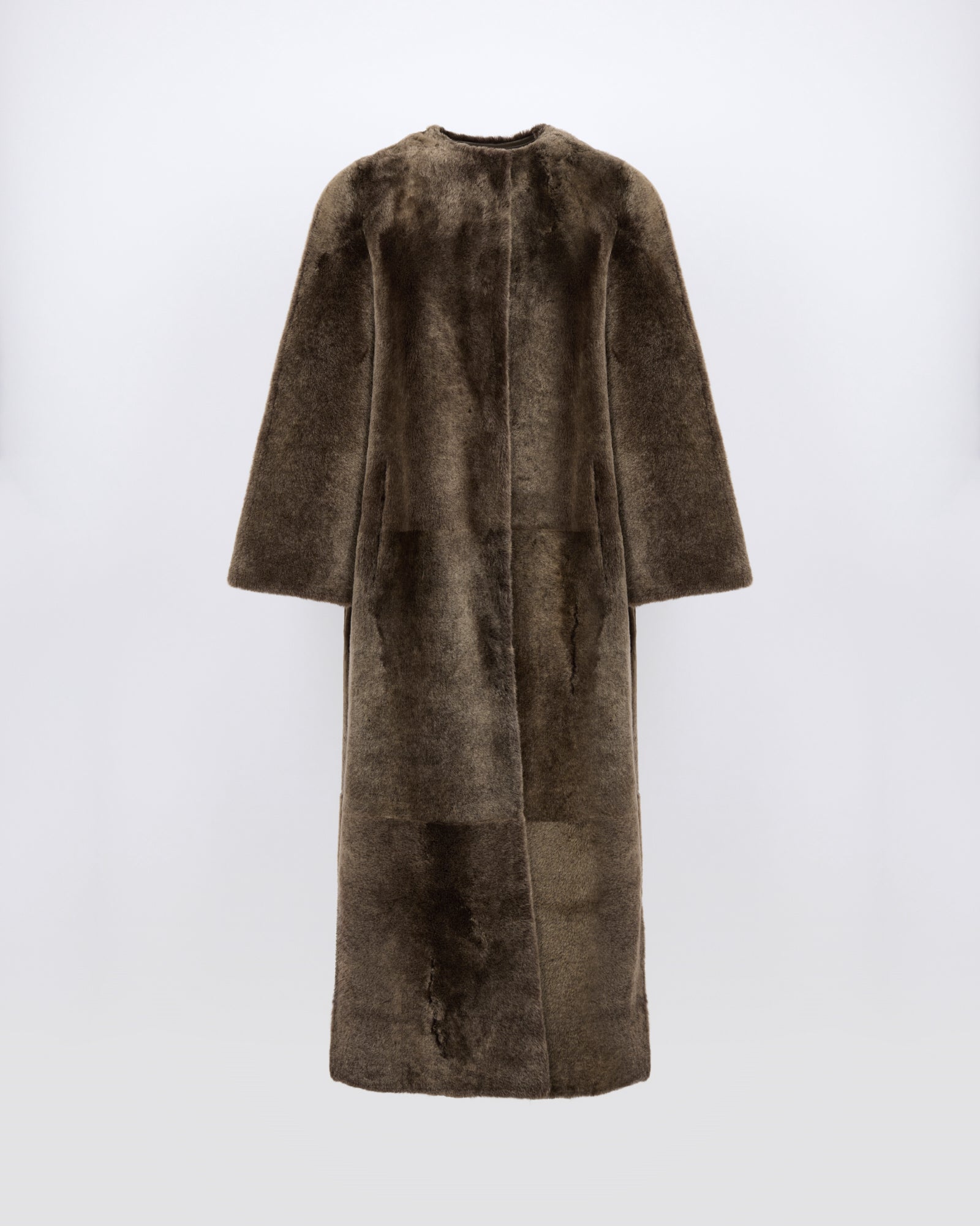 Extra long lambskin shearling coat - Yves Salomon - New Fall/Winter Collection
