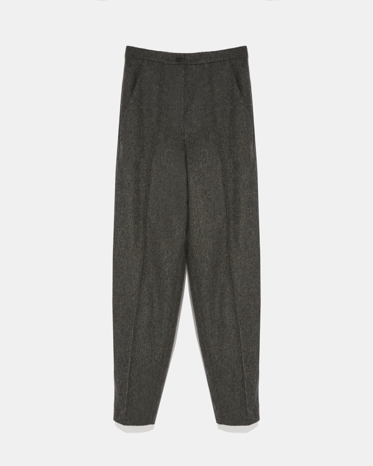Flannel tailored trousers-Yves salomon-Winter sale & boxing day