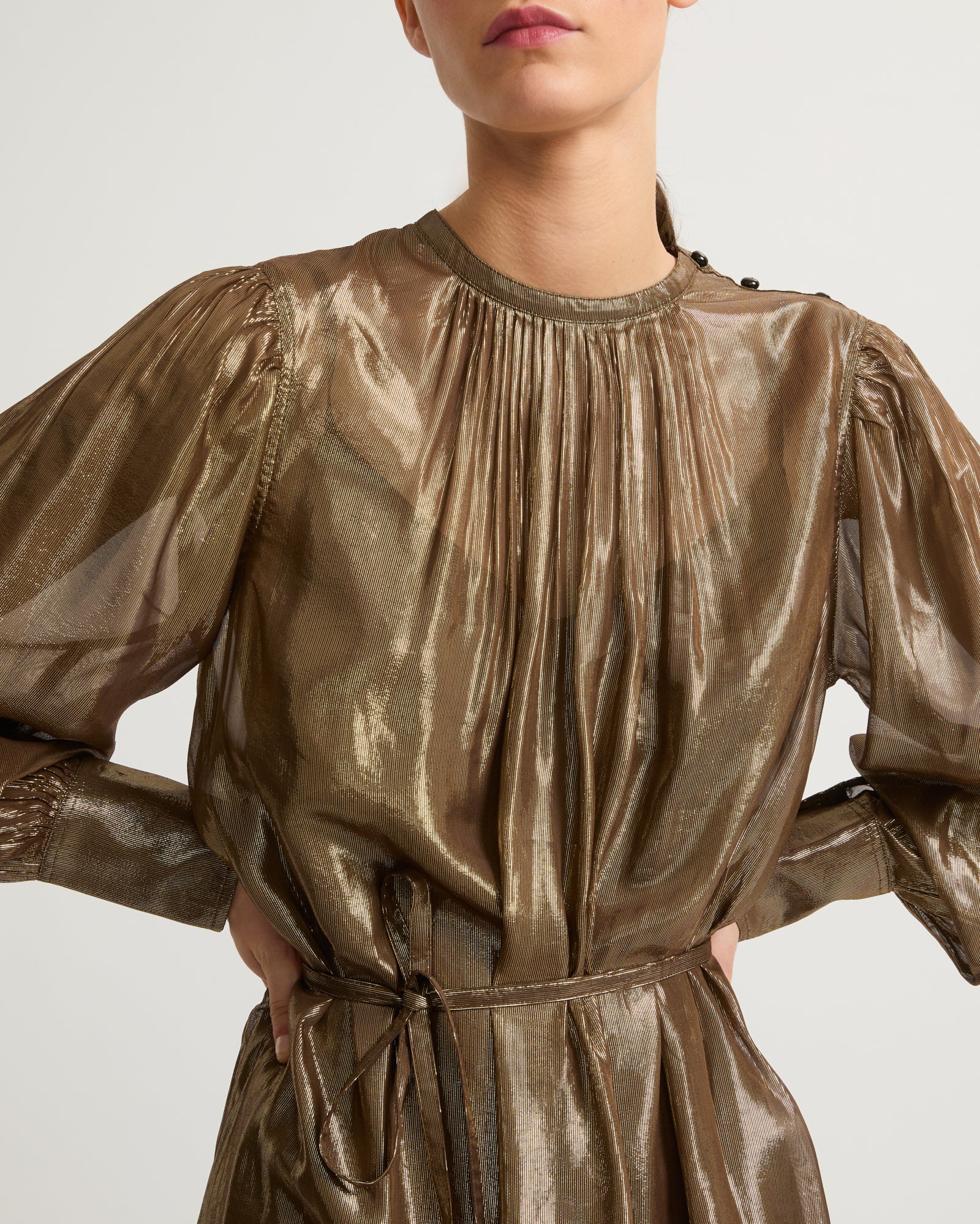 Z Supply London Faux Leather Dress