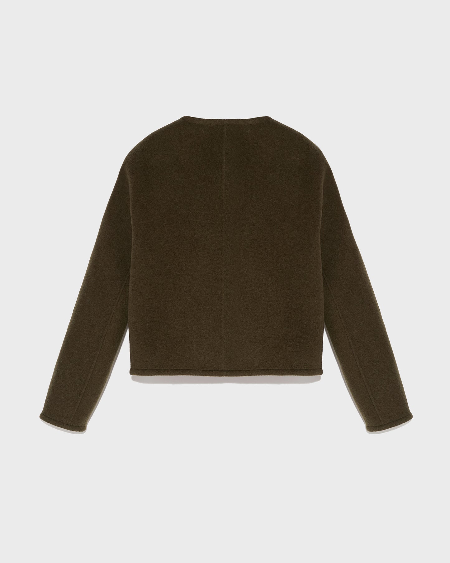 Private sale - Double-sided cashmere blend round neck jacket -Yves Salomon