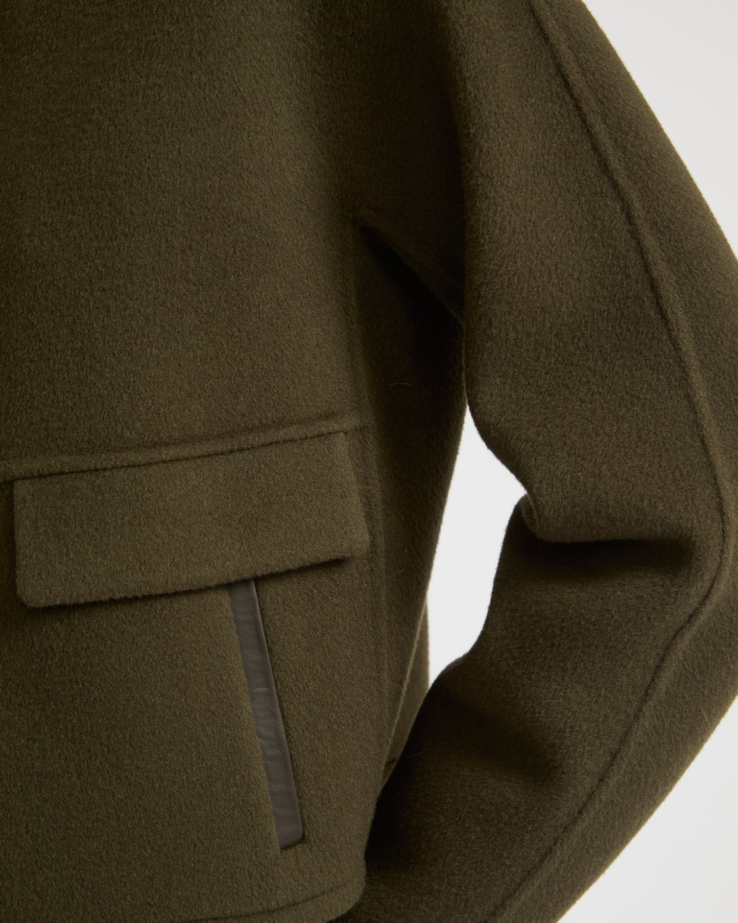 Private sale - Double-sided cashmere blend round neck jacket -Yves Salomon