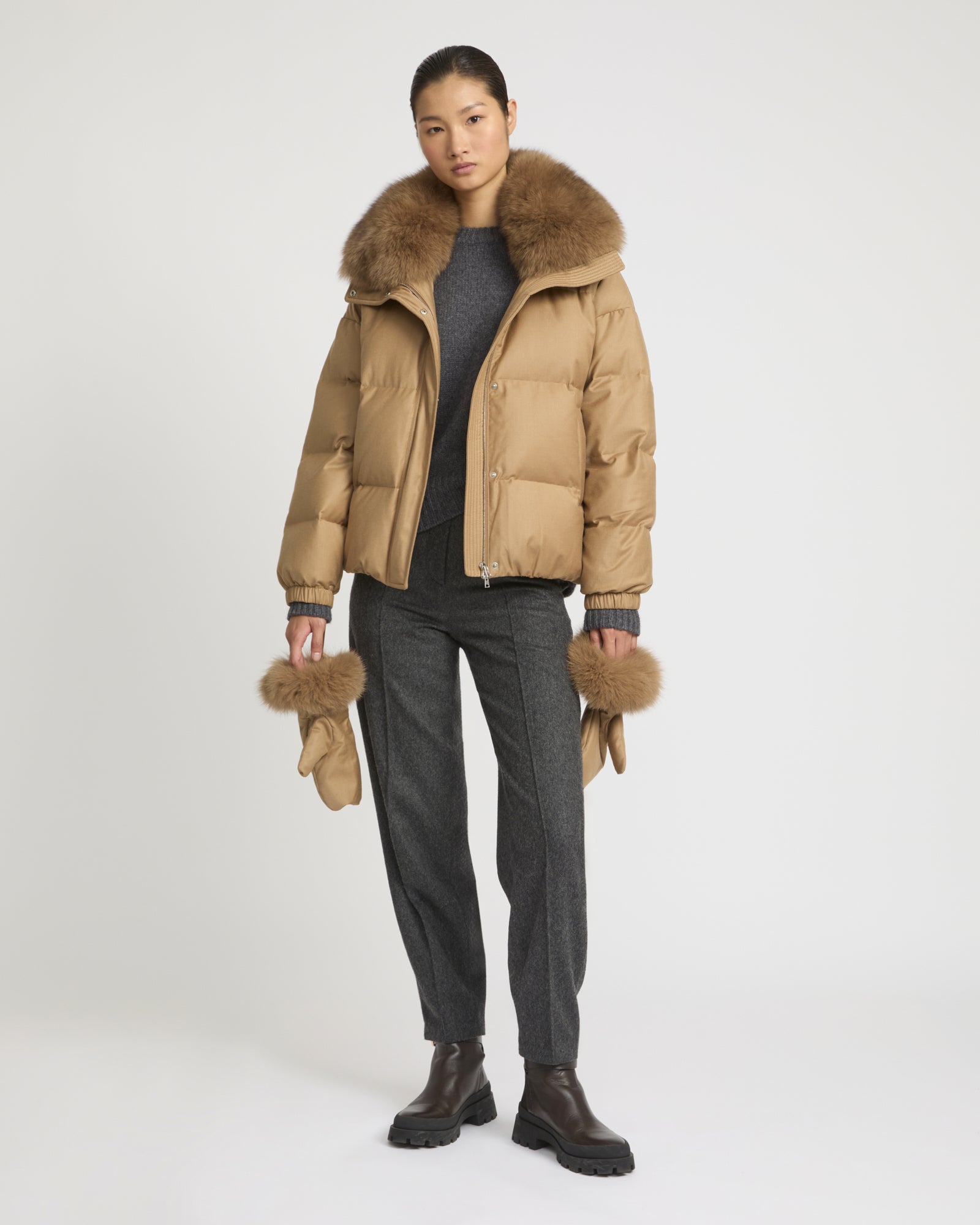 Down Jacket - YS ARMY - Women | Yves salomon – Yves Salomon US