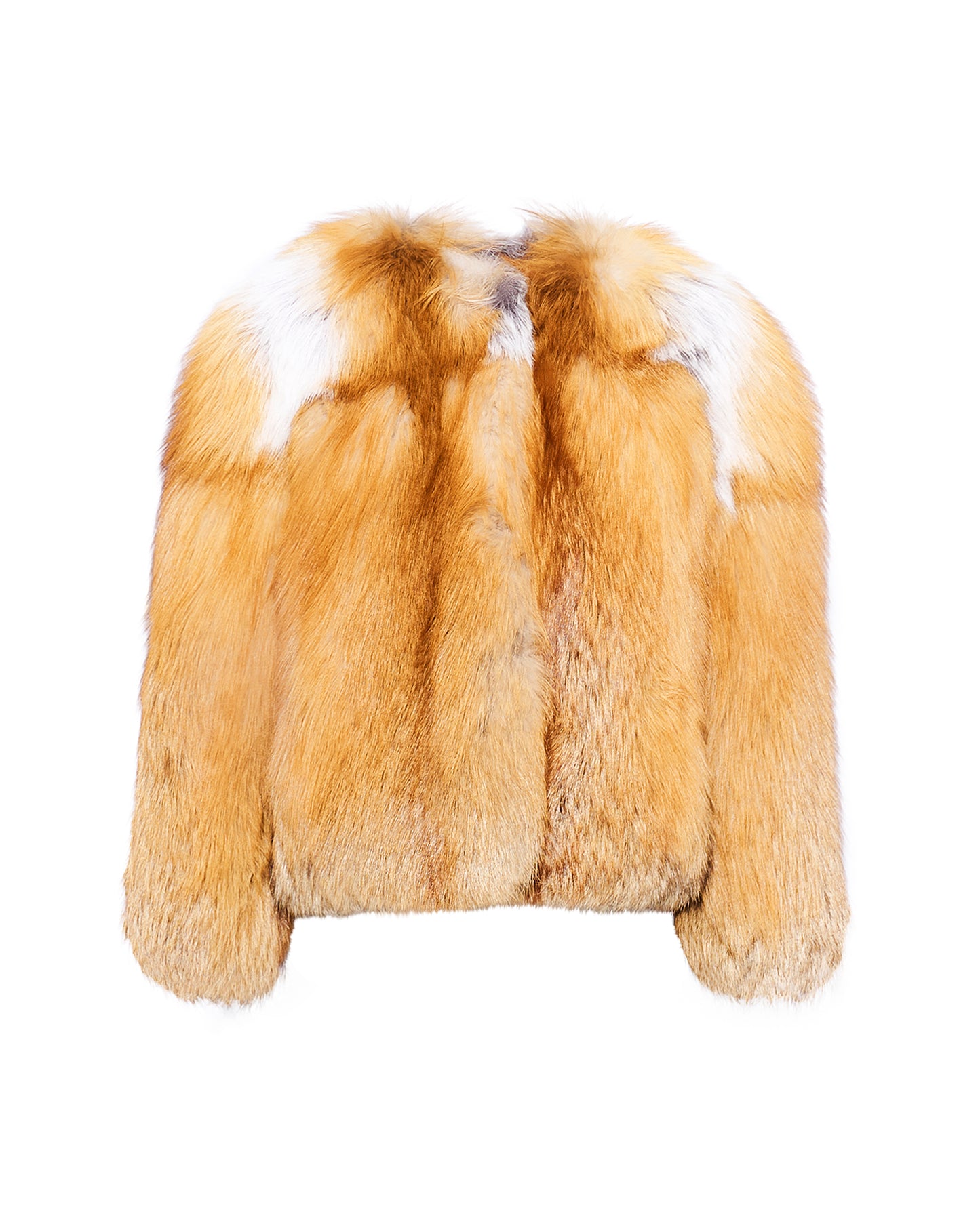 Straight fox fur jacket - Yves Salomon